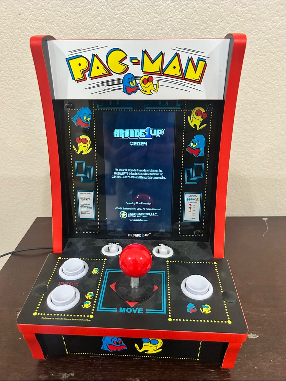 1Up Pac-Man Mini CounterArcade  - Tested and working - Picture 7 of 14